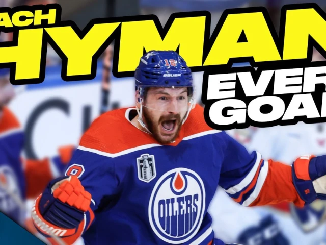 All 70 goals from Oilers’ Zach Hyman in the 2023-24 NHL season