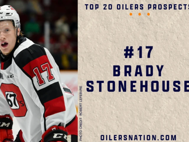 Edmonton Oilers Prospect Countdown #17: Brady Stonehouse