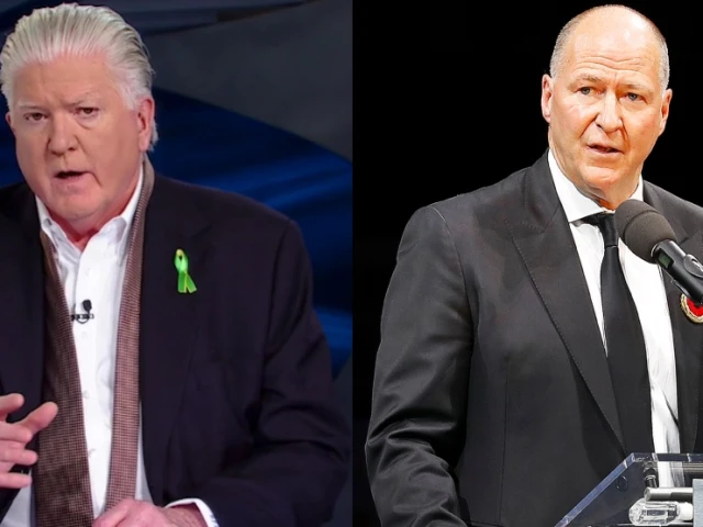 Brian Burke revisits challenging former Oilers GM to a fight: 