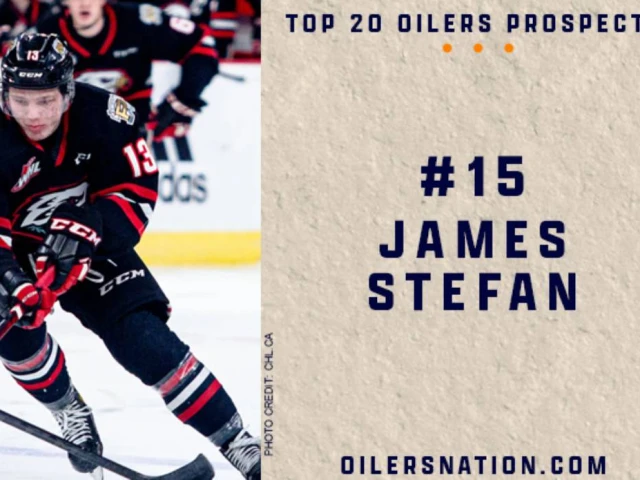 Edmonton Oilers Prospect Countdown #15: James Stefan