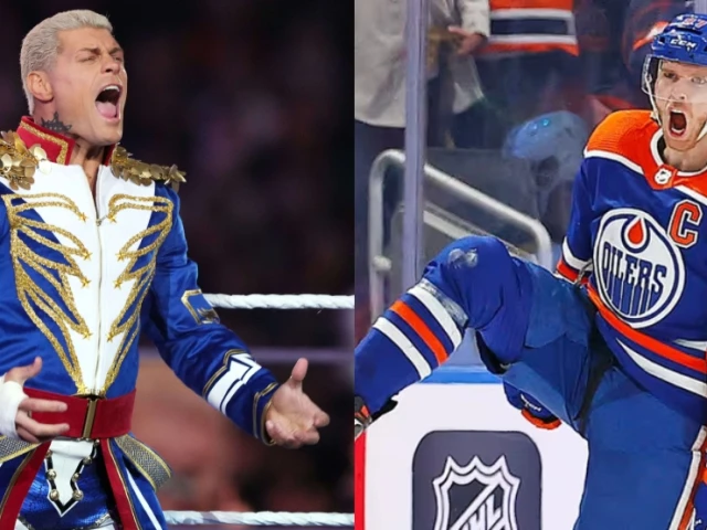 WWE star Cody Rhodes collabs with Oilers before Edmonton event