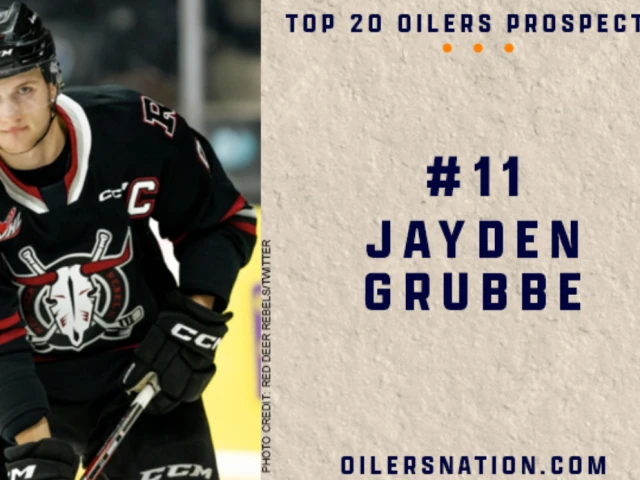 Edmonton Oilers Prospect Countdown #11: Jayden Grubbe