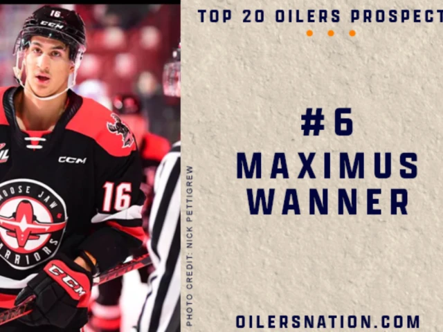 Edmonton Oilers Prospect Countdown #6: Max Wanner