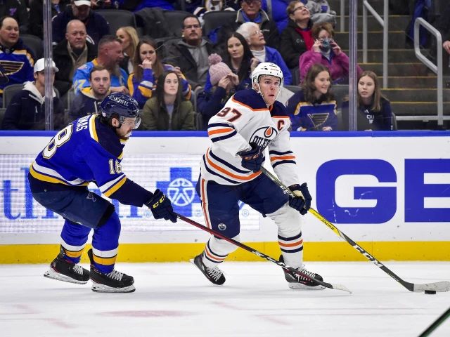 Connor McDavid and Leon Draisaitl found out about the Blues offersheets while with Robert Thomas