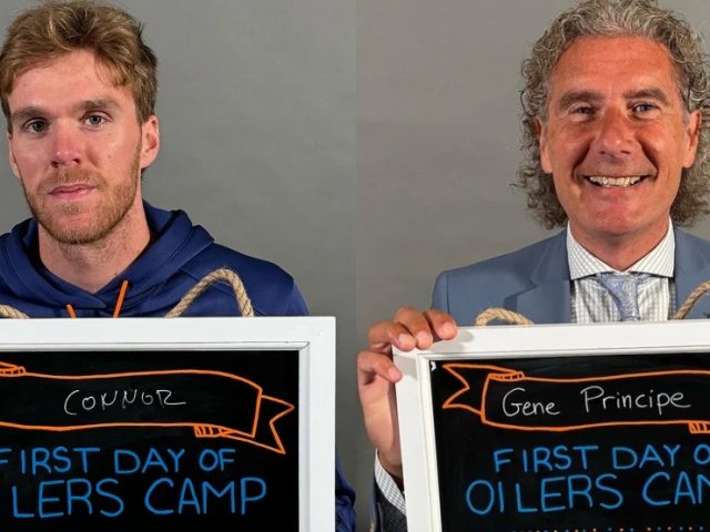 Oilers share adorable 