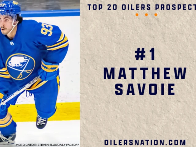 Oilers Prospect Countdown #1: Matthew Savoie