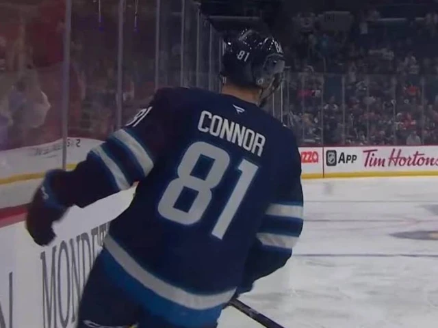 Jets’ Connor tucks it five-hole on breakaway for slick goal