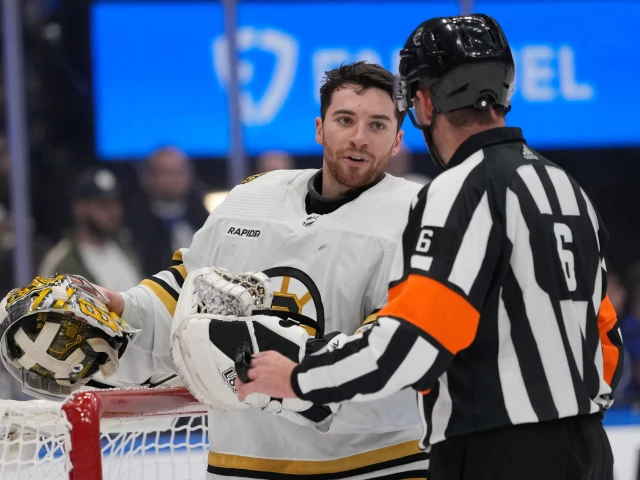 NHL Notebook: Public barbs between Jeremy Swayman, Bruins cloud future in Beantown