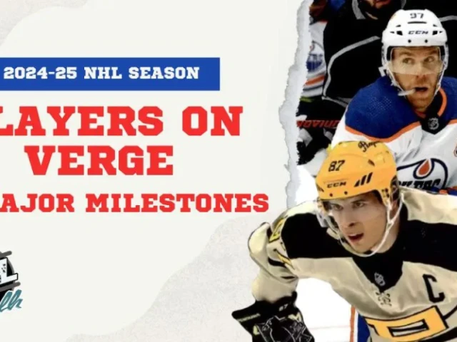 McDavid, Crosby Among Several Players Chasing NHL Milestones