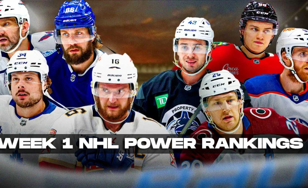 NHL Power Rankings, Week 1: Devils shellack Sabres in Global Series