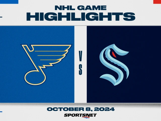 NHL Highlights: Blues 3, Kraken 2