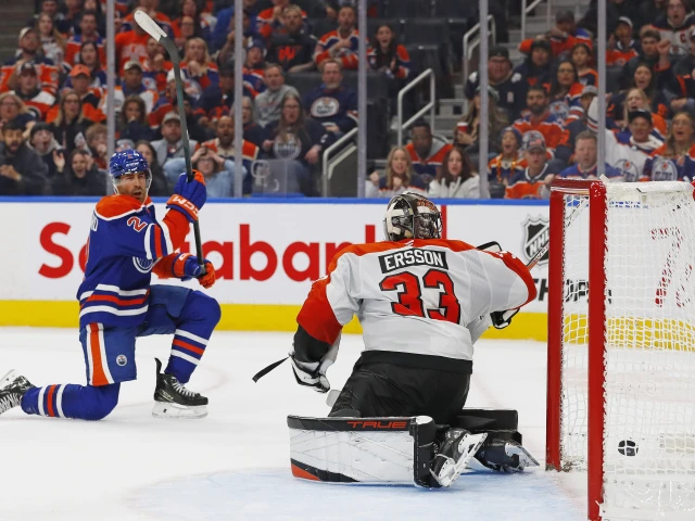 Draisaitl OT winner completes 4-3 comeback win over the Flyers, snaps Oilers’ losing streak