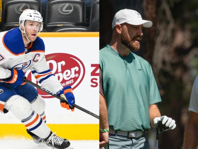 Kelce brothers discuss whether Oilers' McDavid could play in the NFL: 