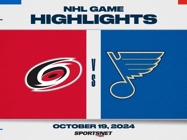 NHL Highlights: Blues 4, Hurricanes 3