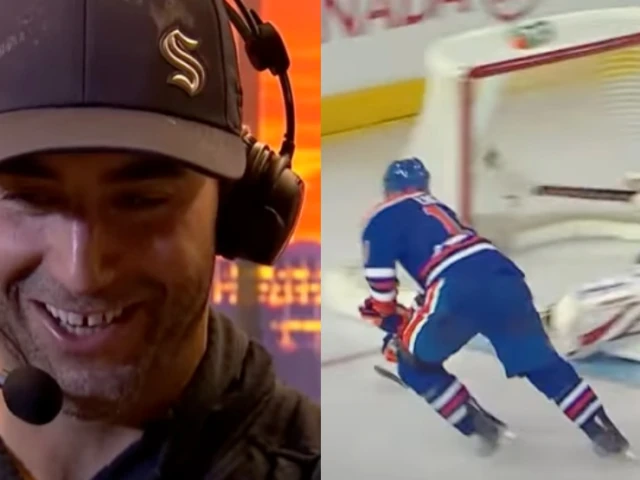 Ex-Oilers star Eberle had hilarious thought on iconic first goal