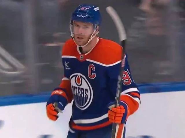 McDavid snipes top corner for wicked wrist shot goal