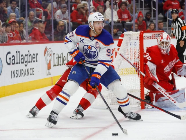 Oilers’ Connor McDavid leaves game with lower-body injury