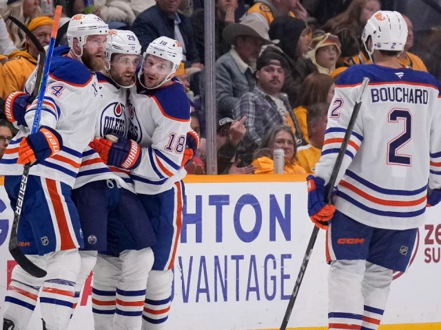 Draisaitl scores twice, assists another to lead Oilers to win over Predators