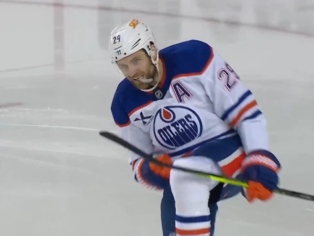 Oilers’ Draisaitl buries backhander in opening minute vs. Flames