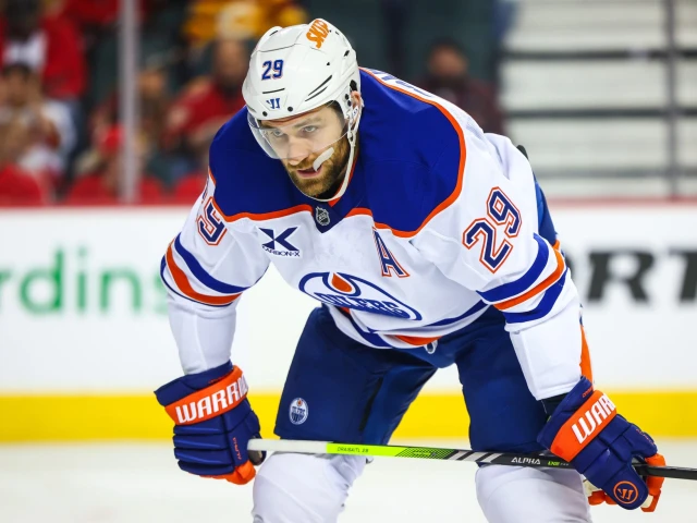 Leon Draisaitl once again proving his place among NHL’s elite in Connor McDavid’s absence