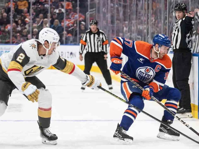 Oilers fall to Golden Knights in McDavid’s return from injury