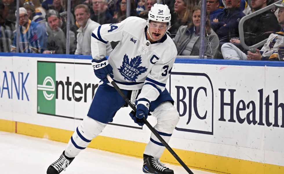 ‘No setbacks’ to Maple Leafs’ Matthews return, but not in line to play vs. Oilers