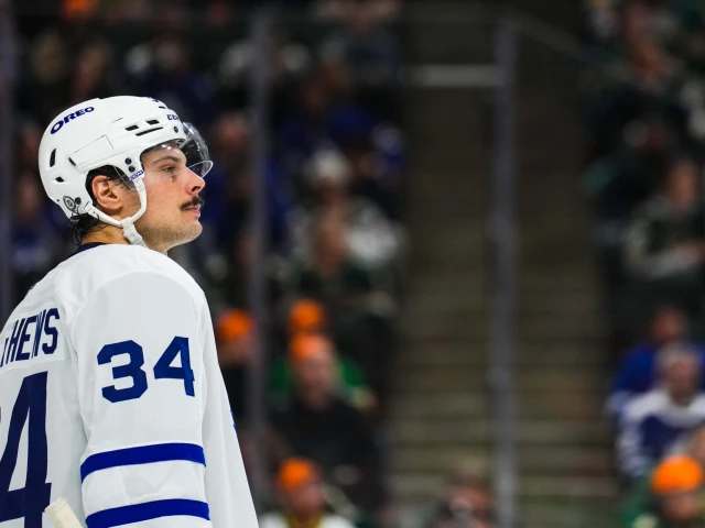 Maple Leafs will be without Auston Matthews as Oilers visit Toronto on Saturday