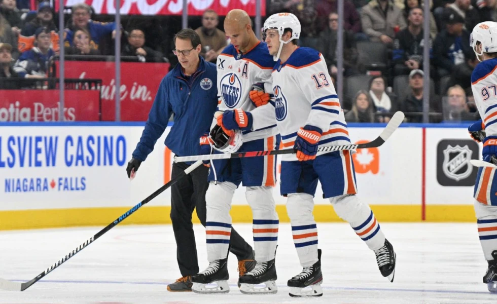 Oilers’ Darnell Nurse to miss 5-10 days with upper-body injury