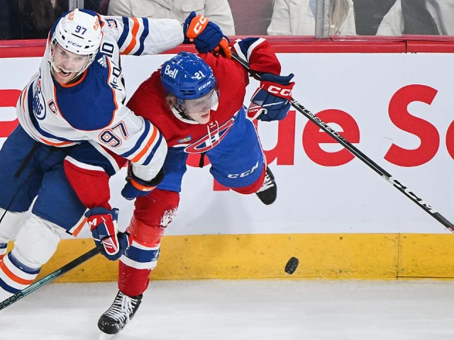 NHL Live Tracker: Oilers vs. Canadiens