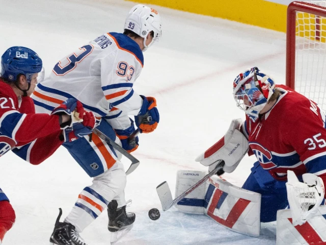 Montembeault backstops Canadiens to shutout victory over Oilers