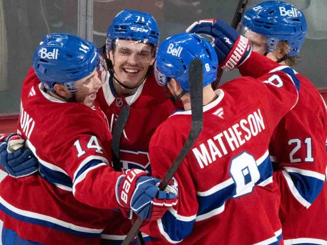 Canadiens continue upwards trend in dominant win over Oilers