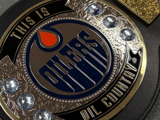 Oilers reveal custom WWE-like player of the game belt