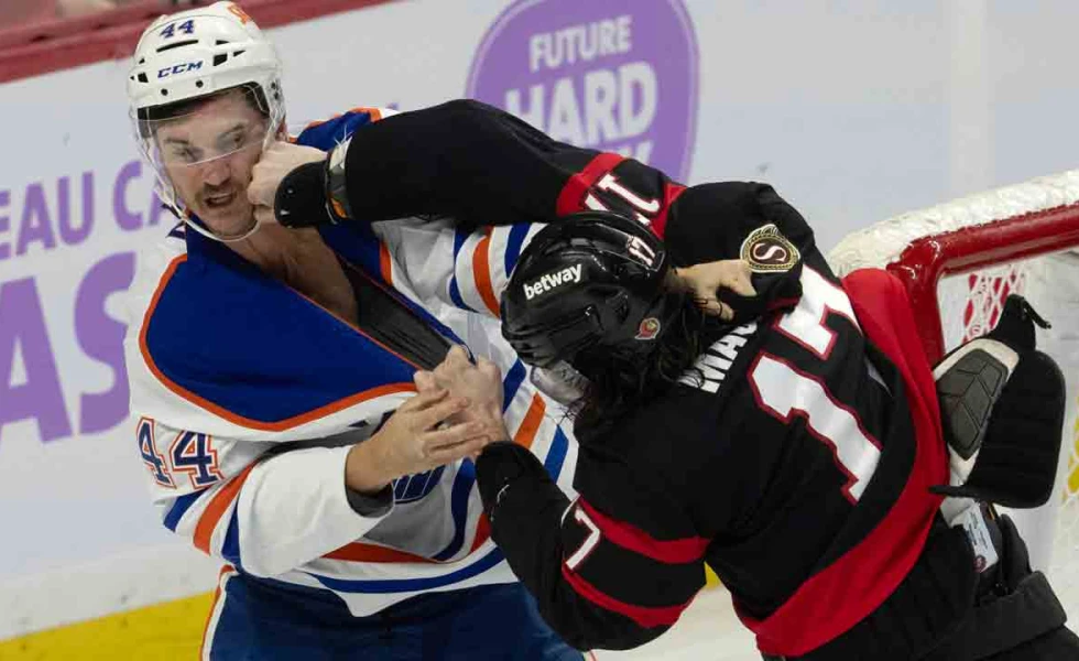 Oilers loan defenceman Josh Brown to AHL affiliate