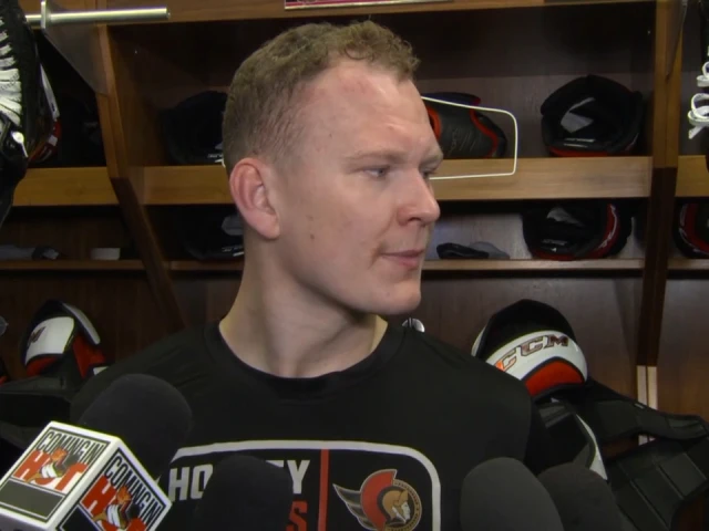 Senators’ Tkachuk critical of his post-game response to Oilers loss