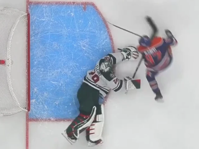 Wild’s Fleury makes stunning poke check to deny Oilers’ McDavid