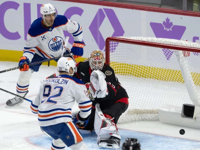 Plays of the Week: Oilers’ Bouchard shows off sick mitts and finish vs. Senators’ Ullmark