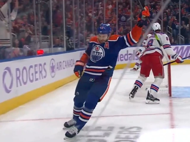 Oilers’ Draisaitl and McDavid team up for gorgeous goal vs. Rangers