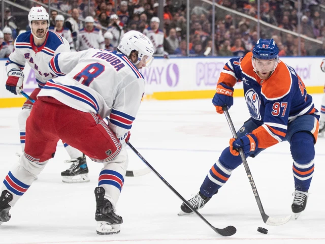 McDavid paces Oilers to victory over Rangers