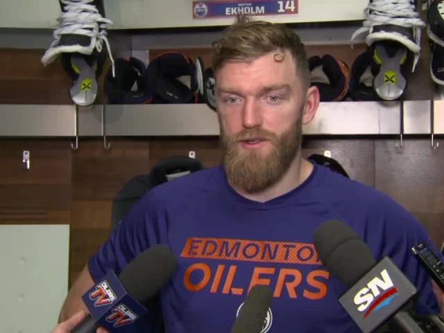 Ekholm speaks on Oilers’ steady improvements throughout the season