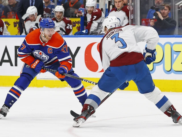 GDB 24.0: Oilers look to extend their winning streak in first matchup with the Avalanche (8pm MT, CBC)