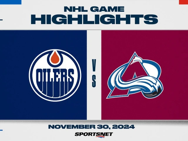 NHL Highlights: Oilers 4, Avalanche 1