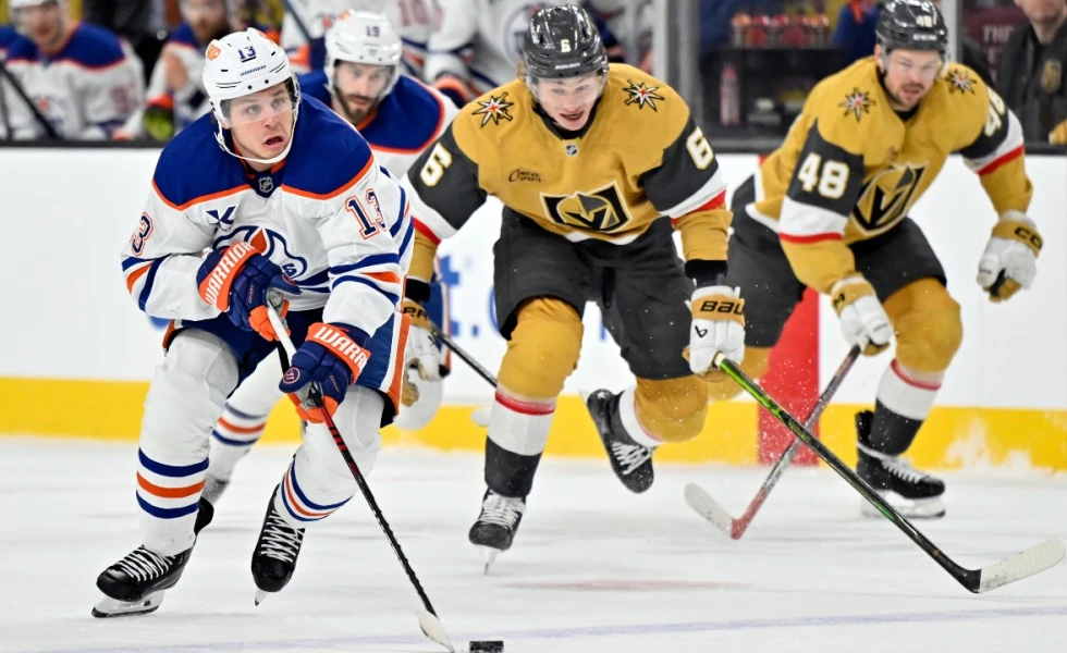 Adin Hill, Golden Knights blank Oilers