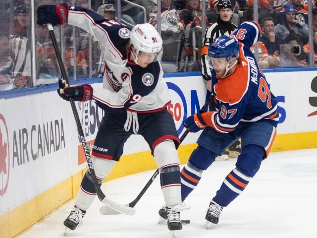 McDavid has four assists as Oilers top Blue Jackets