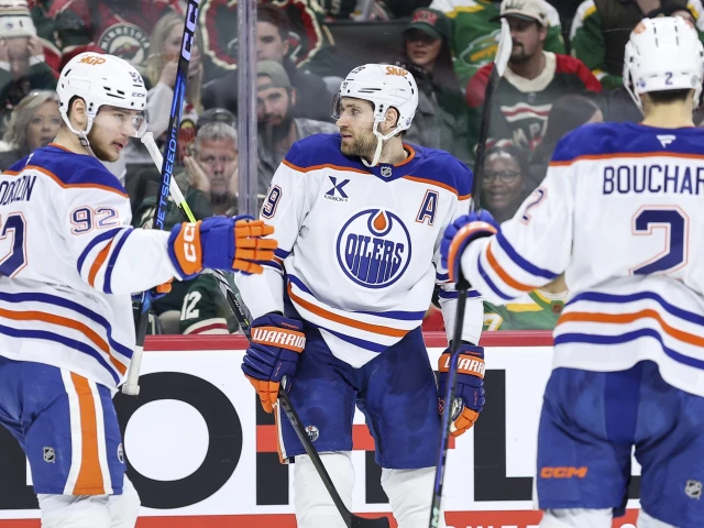 Draisaitl sparks Oilers with NHL-leading 21st goal in win over Wild