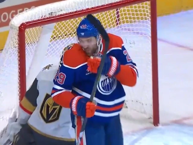 Oilers’ Draisaitl taps in 22nd goal of season vs. Golden Knights