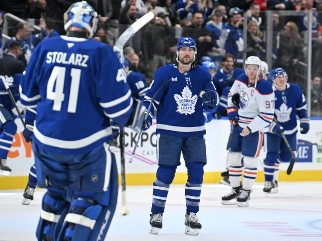 NHL Notebook: Maple Leafs’ Anthony Stolarz lands on injured reserve