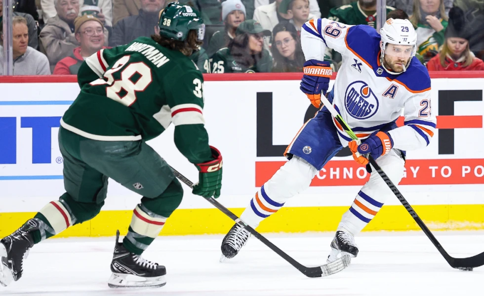 Draisaitl, MacKinnon, Ullmark named NHL three stars of the week