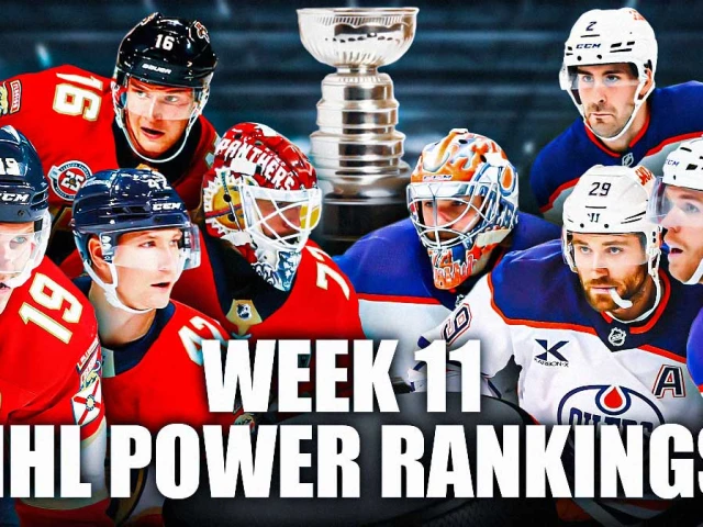 NHL Power Rankings, Week 11: Panthers, Oilers clash in Finals rematch