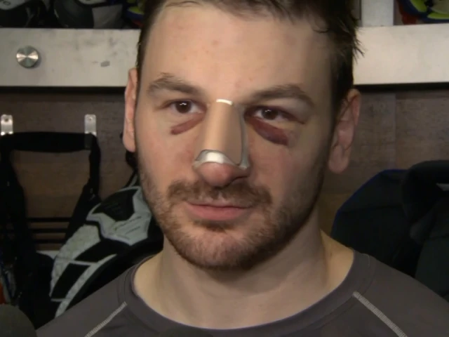 Oilers’ Hyman on history of broken noses: ‘This one is probably worse’