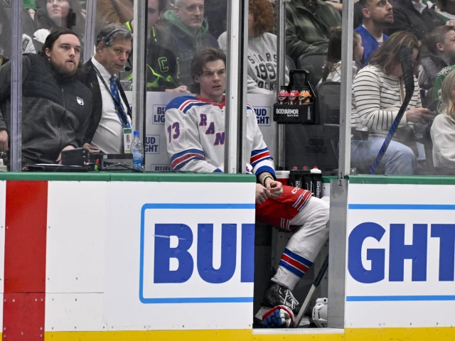 NHL Notebook: Rangers’ Matt Rempe suspended eight games for hit on Stars’ Heiskanenimagn